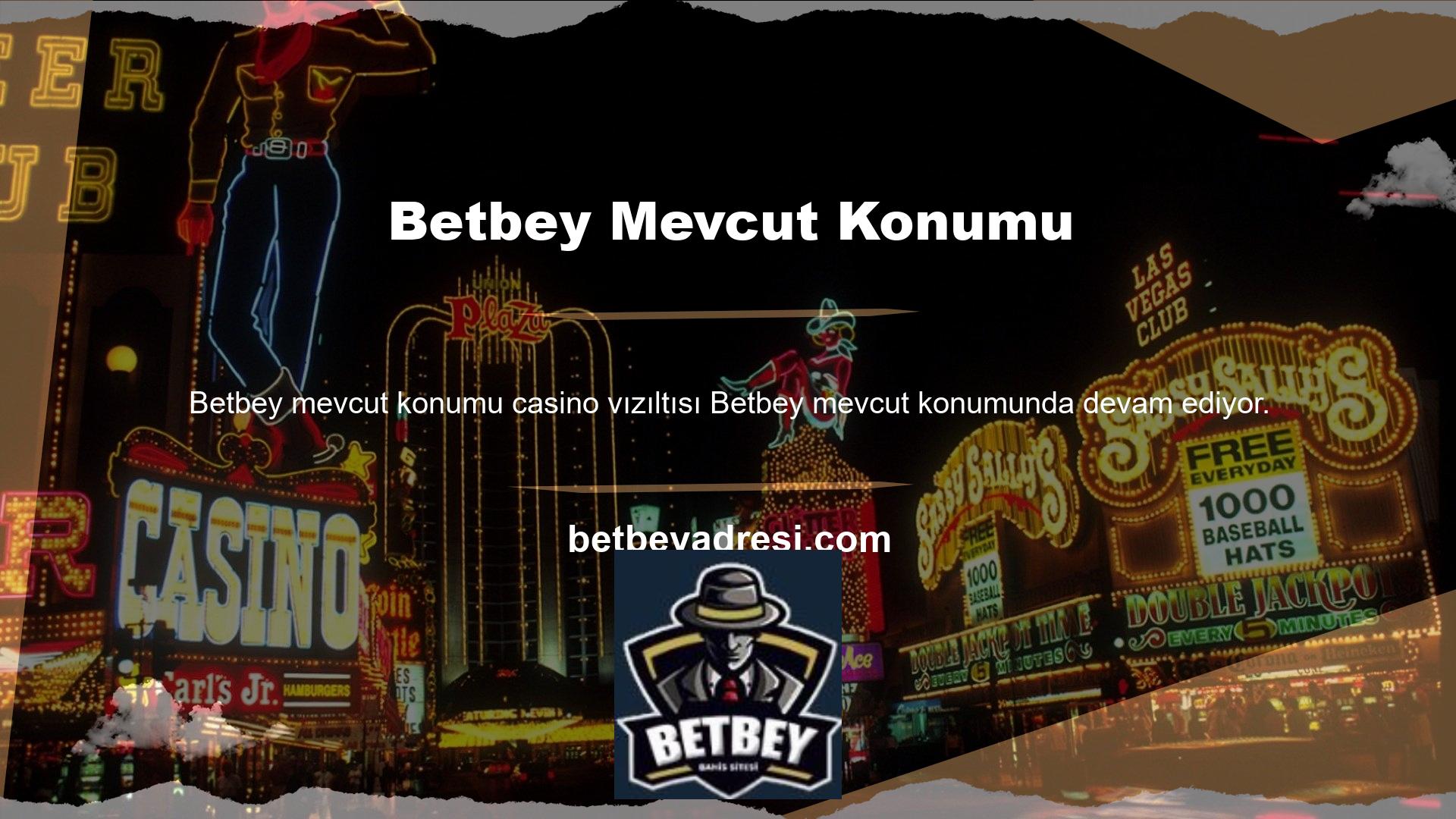Betbey aynı zamanda en eğlenceli casino oyunlarına ve en eğlenceli slot makinelerine de sahiptir